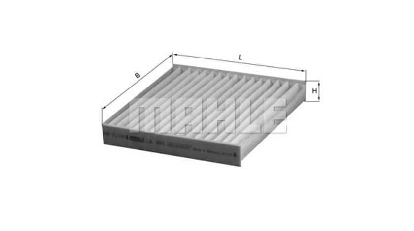 Filtru, aer habitaclu (LA395 MAHLE KNECHT) ALFA ROMEO,AUDI,Citroen,DAIHATSU,FORD,HAVAL,HONDA,HYUNDAI,IVECO,JAGUAR,KIA,LAND ROVER,LEXUS,MAZDA,MERCEDES-BENZ,MITSUBISHI,OPEL,PEUGEOT,RENAULT,RENAULT TRUCK