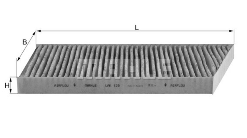 Filtru, aer habitaclu (LAK129 MAHLE KNECHT) ALFA ROMEO,AUDI,BMW,CHEVROLET,Citroen,DACIA,FIAT,FORD,HYUNDAI,JAGUAR,JEEP,KIA,LADA,LANCIA,LAND ROVER,MAZDA,MERCEDES-BENZ,MITSUBISHI,NISSAN,OPEL,PEUGEOT,RENA