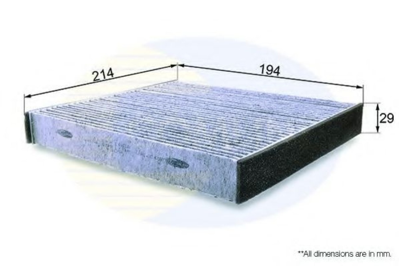 Filtru, aer habitaclu LEXUS GS (GRL1, GWL1) (2011 - 2016) COMLINE EKF185A piesa NOUA