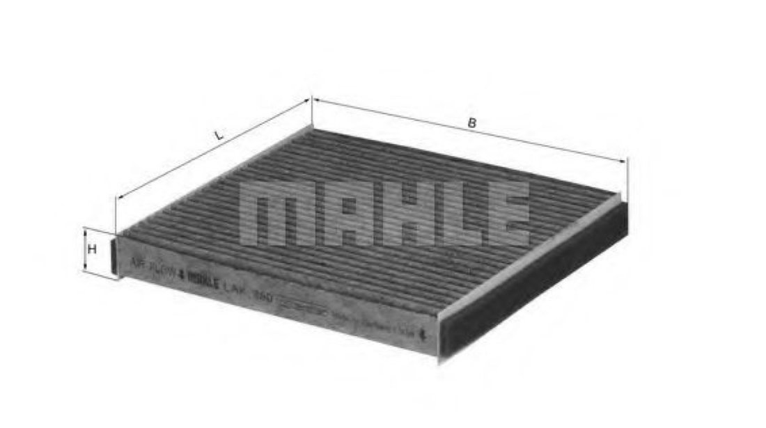 Filtru, aer habitaclu LEXUS GS (UZS161, JZS160, UZS160) (1997 - 2005) KNECHT LAK 490 piesa NOUA