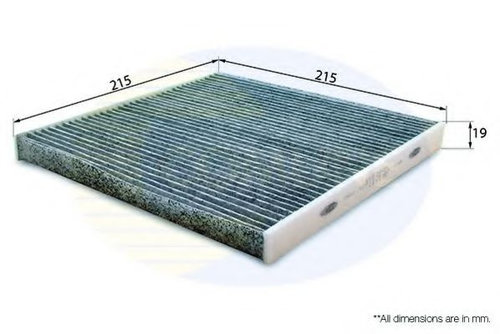 Filtru, aer habitaclu LEXUS RX (MHU3, GSU3, MCU3) (2003 - 2008) COMLINE EKF360A piesa NOUA