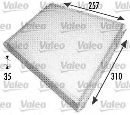 Filtru, aer habitaclu MERCEDES CLS (C219) (2004 - 2011) VALEO 698702 piesa NOUA