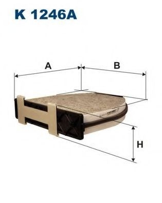 Filtru, aer habitaclu MERCEDES E-CLASS T-Model (S212) (2009 - 2016) FILTRON K1246A piesa NOUA