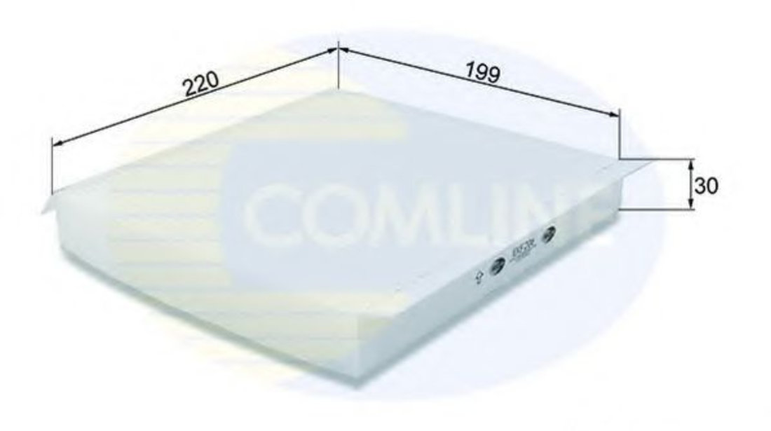 Filtru, aer habitaclu NISSAN ALMERA II (N16) (2000 - 2016) COMLINE EKF206 piesa NOUA