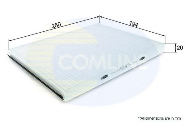 Filtru, aer habitaclu NISSAN PRIMERA Break (WP11) (1996 - 2002) COMLINE EKF219 piesa NOUA