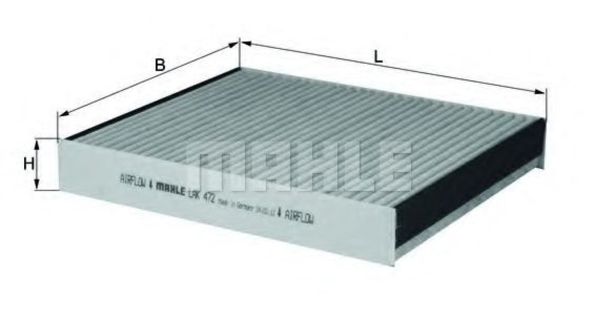 Filtru, aer habitaclu OPEL MOKKA (2012 - 2016) KNECHT LAK 472 piesa NOUA