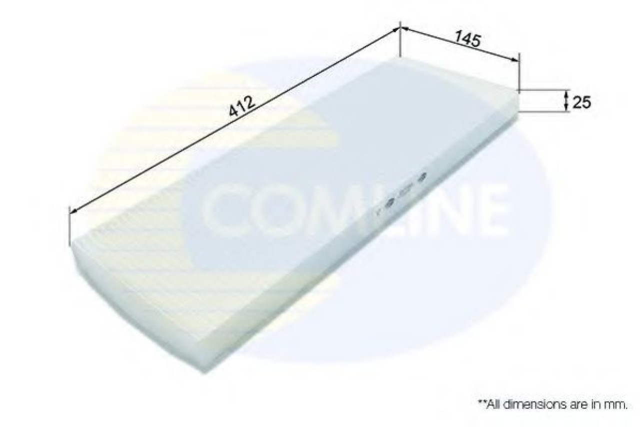 Filtru, aer habitaclu OPEL VECTRA B Hatchback (38) (1995 - 2003) COMLINE EKF166 piesa NOUA