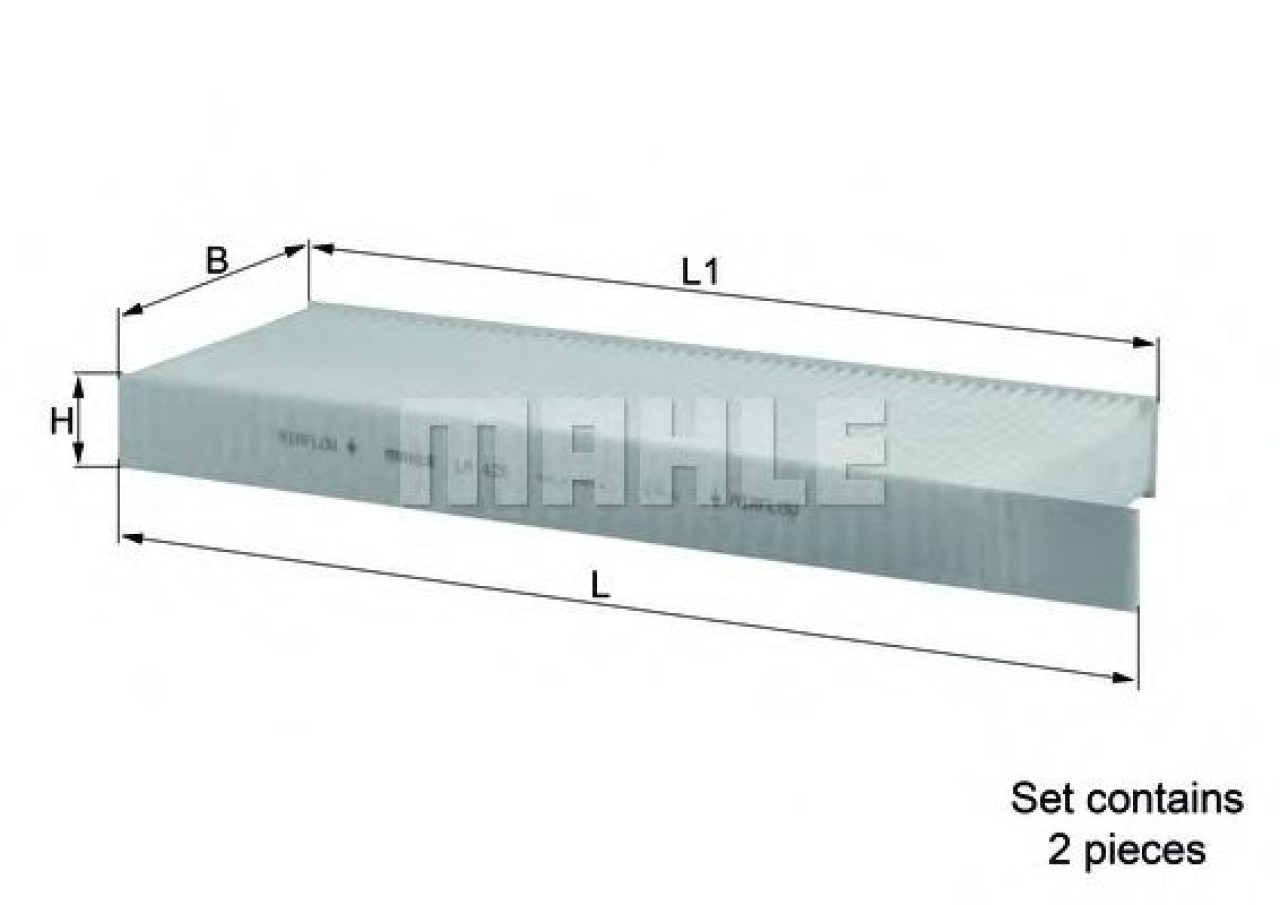 Filtru, aer habitaclu PEUGEOT 3008 (2009 - 2016) KNECHT LA 428/S piesa NOUA