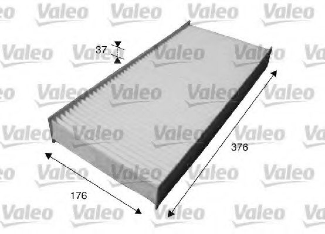 Filtru, aer habitaclu PEUGEOT EXPERT caroserie (VF3A, VF3U, VF3X) (2007 - 2016) VALEO 715614 piesa NOUA