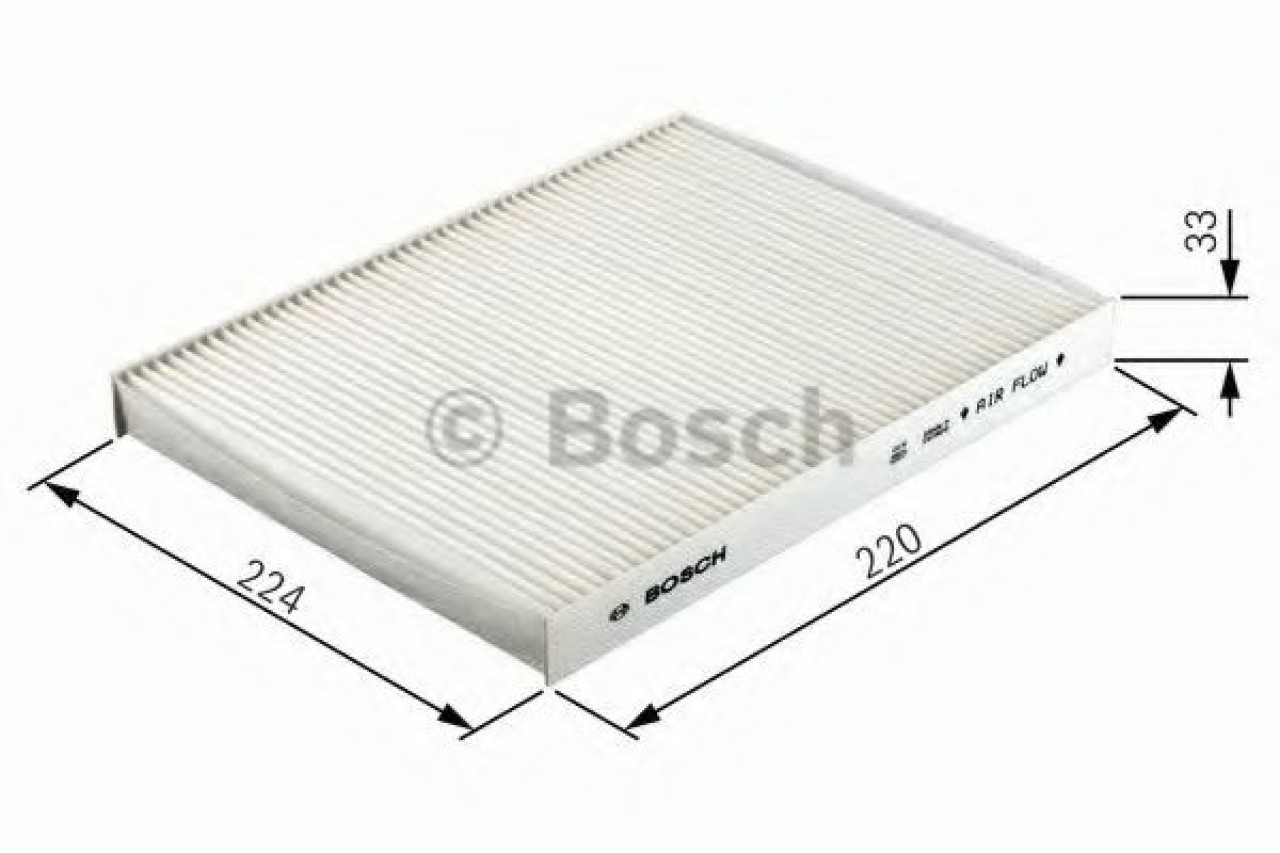 Filtru, aer habitaclu PEUGEOT PARTNER combispace (5F) (1996 - 2012) BOSCH 1 987 432 083 piesa NOUA