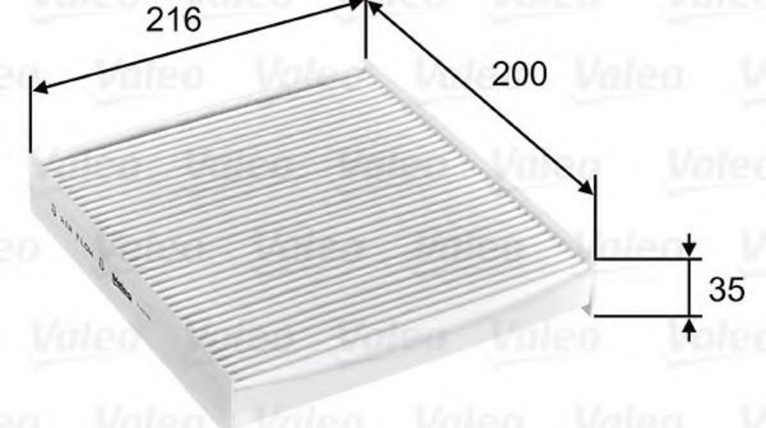 Filtru, aer habitaclu RENAULT CLIO IV (2012 - 2016) VALEO 715746 piesa NOUA