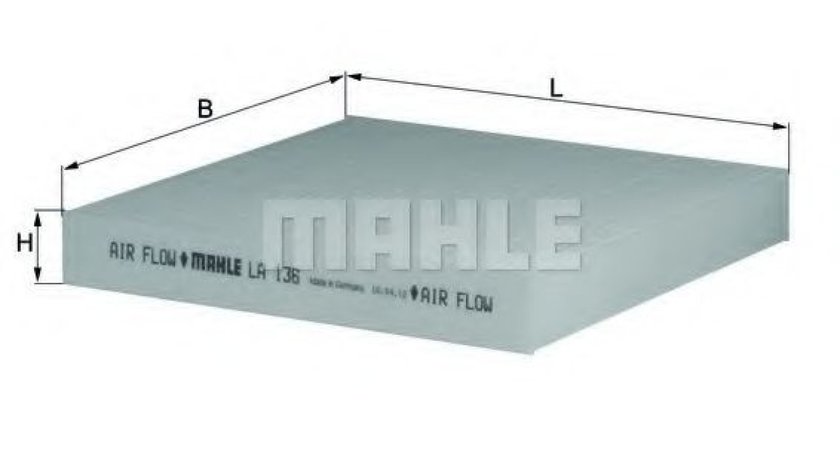 Filtru, aer habitaclu RENAULT LAGUNA II (BG0/1) (2001 - 2016) KNECHT LA 136 piesa NOUA