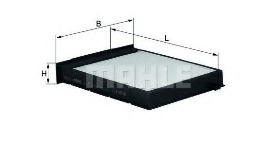 Filtru, aer habitaclu RENAULT MEGANE II (BM0/1, CM0/1) (2002 - 2011) MAHLE ORIGINAL LA 175 piesa NOUA