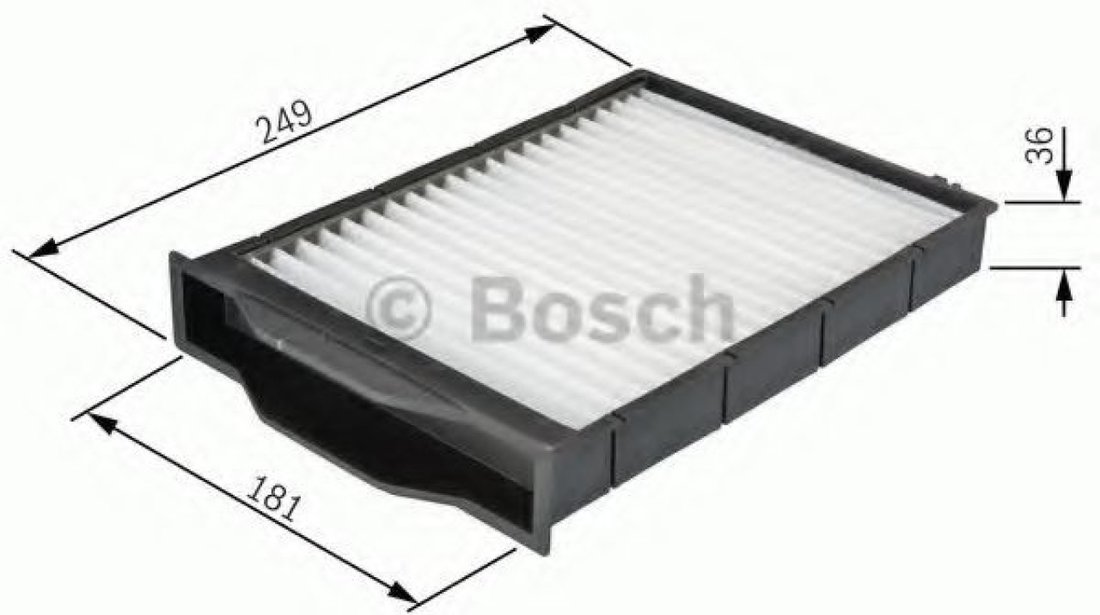 Filtru, aer habitaclu RENAULT MEGANE II Limuzina (LM0/1) (2003 - 2016) BOSCH 1 987 432 093 piesa NOUA