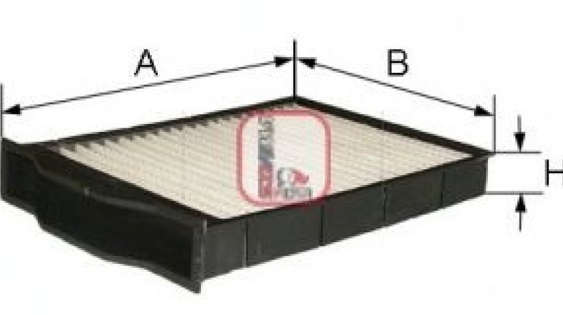 Filtru, aer habitaclu RENAULT MEGANE II Limuzina (LM0/1) (2003 - 2016) SOFIMA S 3107 C piesa NOUA