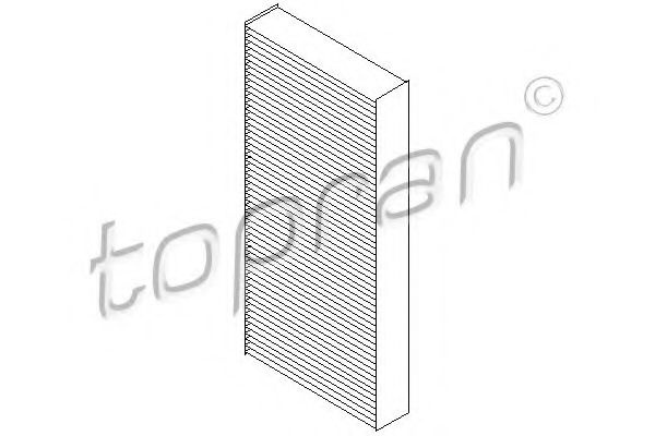 Filtru, aer habitaclu RENAULT TWINGO I (C06) (1993 - 2012) TOPRAN 700 265 piesa NOUA