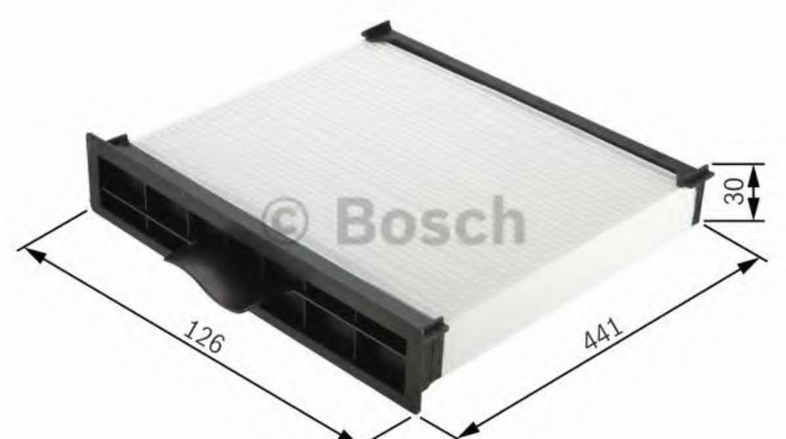 Filtru, aer habitaclu SAAB 9-3 Cabriolet (YS3D) (1998 - 2003) BOSCH 1 987 432 096 piesa NOUA