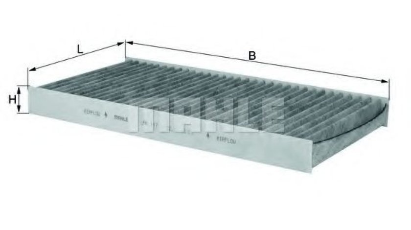 Filtru, aer habitaclu SAAB 9-3 Combi (YS3F) (2005 - 2016) KNECHT LAK 117 piesa NOUA