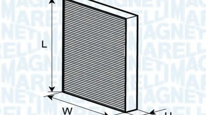 Filtru, aer habitaclu SEAT CORDOBA (6K2) (1999 - 2002) MAGNETI MARELLI 350203061220 piesa NOUA