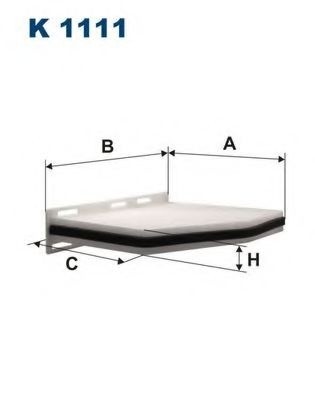 Filtru, aer habitaclu SEAT TOLEDO III (5P2) (2004 - 2009) FILTRON K1111 piesa NOUA