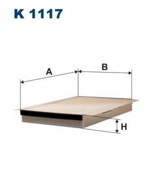 Filtru, aer habitaclu VOLVO V70 II (SW) (2000 - 2007) FILTRON K1117 piesa NOUA