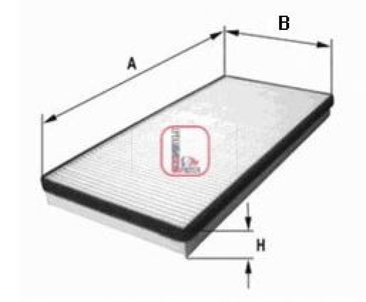 Filtru, aer habitaclu VW PASSAT (3A2, 35I) (1988 - 1997) SOFIMA S 3004 C piesa NOUA