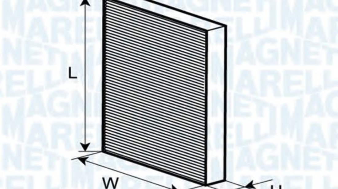 Filtru, aer habitaclu VW PASSAT Variant (3B6) (2000 - 2005) MAGNETI MARELLI 350203061220 piesa NOUA
