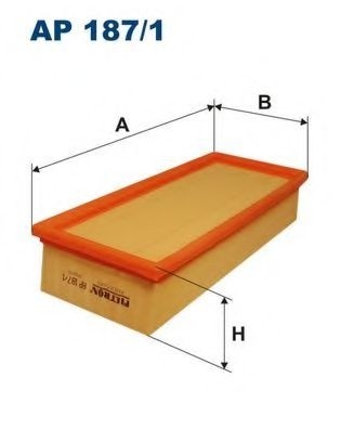 Filtru aer LAND ROVER FREELANDER (LN) (1998 - 2006) FILTRON AP187/1 piesa NOUA