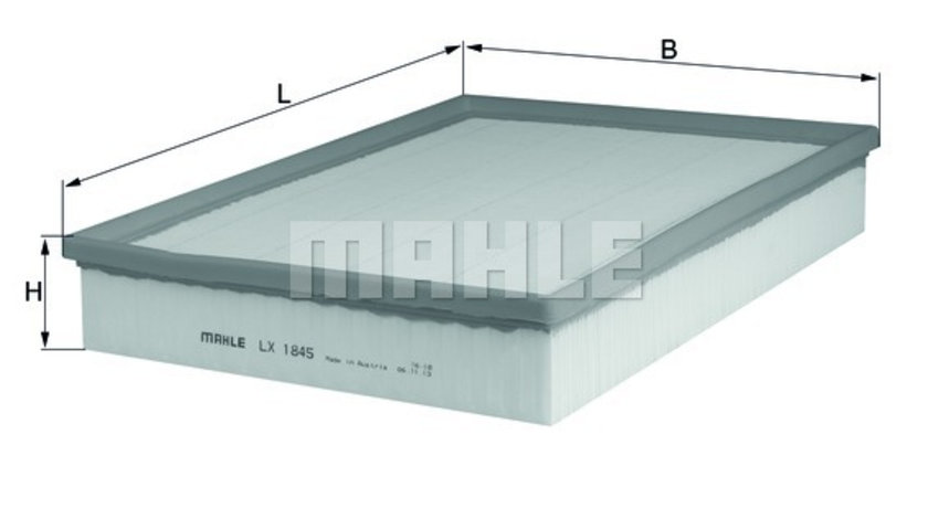 Filtru aer (LX1845 MAHLE KNECHT) AUDI,BMW,CHEVROLET,Citroen,DACIA,FIAT,FORD,GAZ,HONDA,HYUNDAI,INFINITI,ISUZU,IVECO,JEEP,KIA,LANCIA,LAND ROVER,LEXUS,LOTUS,MAZDA,MERCEDES-BENZ,MITSUBISHI,NISSAN,OPEL,PEU