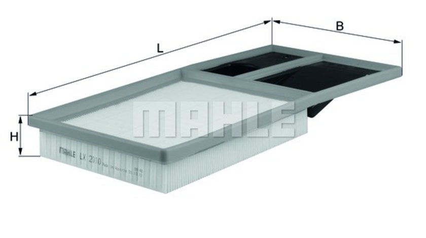 Filtru aer (LX2010 MAHLE KNECHT) SEAT,SKODA,VW