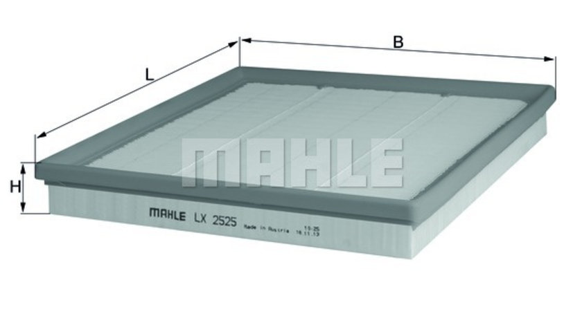 Filtru aer (LX2525 MAHLE KNECHT) BMW,BMW (BRILLIANCE)