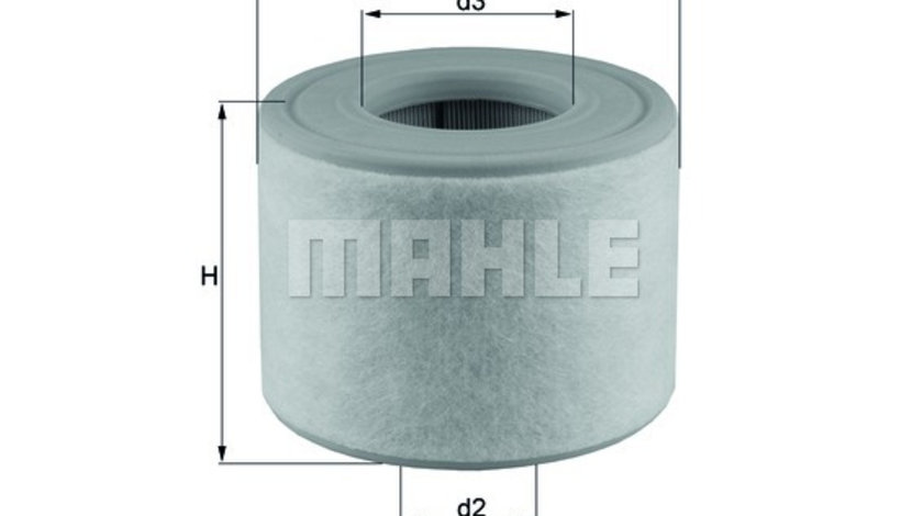 Filtru aer (LX26072 MAHLE KNECHT) AUDI,AUDI (FAW)