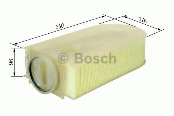 Filtru aer MERCEDES C-CLASS T-Model (S204) (2007 - 2014) BOSCH F 026 400 133 piesa NOUA