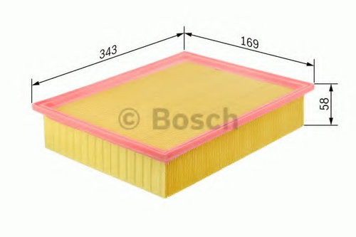 Filtru aer MITSUBISHI CARISMA limuzina (DA) (1996 - 2006) BOSCH 1 457 433 535 piesa NOUA