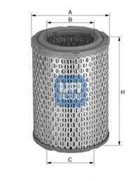 Filtru aer PEUGEOT BOXER caroserie (230L) (1994 - 2002) UFI 27.888.00 piesa NOUA