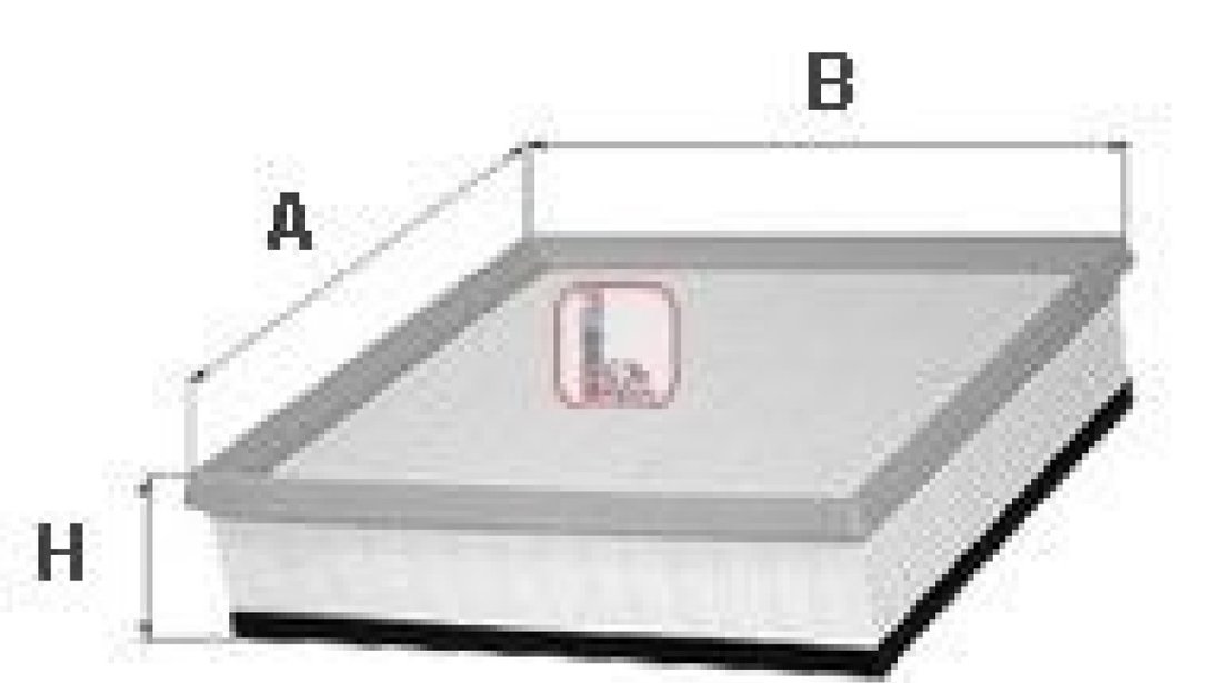 Filtru aer PEUGEOT PARTNER caroserie (5) (1996 - 2012) SOFIMA S 1012 A piesa NOUA