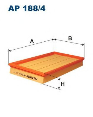 Filtru aer SAAB 9-3 (YS3D) (1998 - 2003) FILTRON AP188/4 piesa NOUA