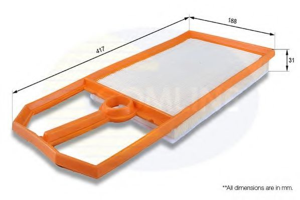 Filtru aer SEAT CORDOBA (6K2) (1999 - 2002) COMLINE EAF516 piesa NOUA