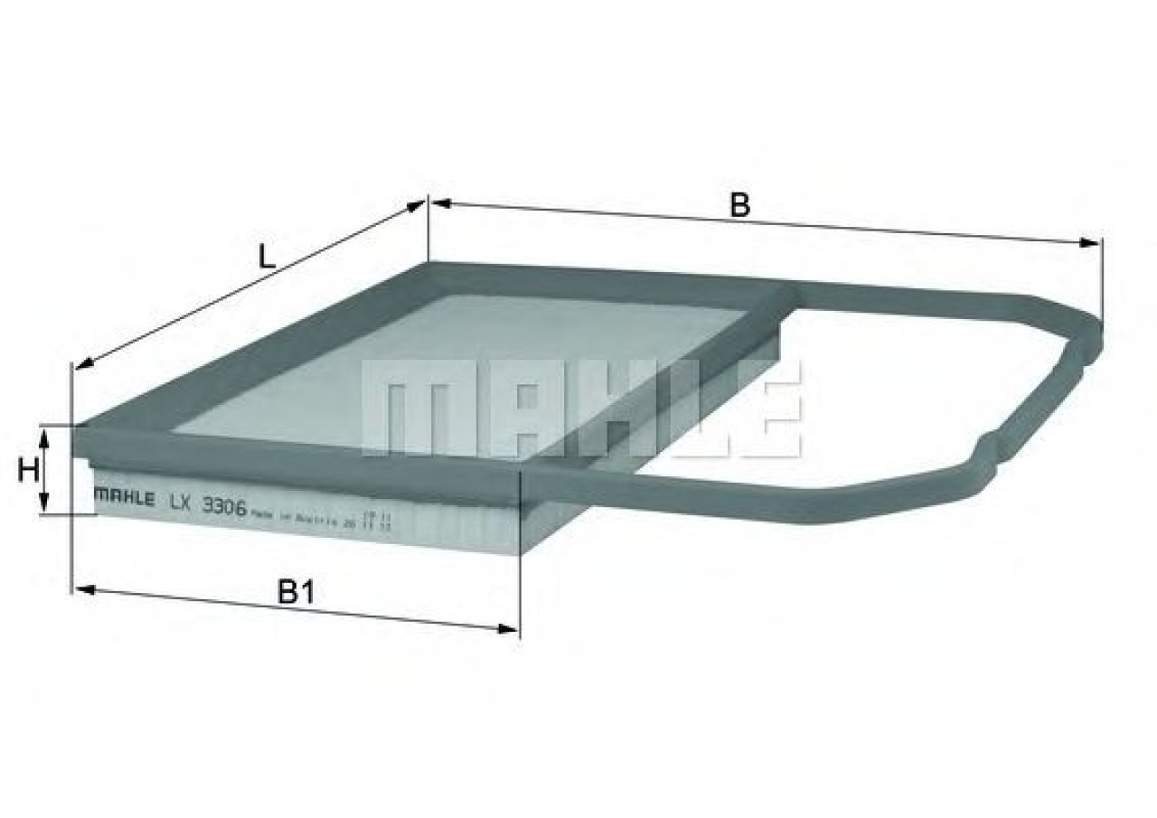 Filtru aer SEAT IBIZA V (6J5, 6P1) (2008 - 2016) KNECHT LX 3306 piesa NOUA