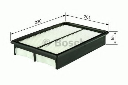 Filtru aer SUZUKI GRAND VITARA I (FT) (1998 - 2005) BOSCH 1 457 433 956 piesa NOUA