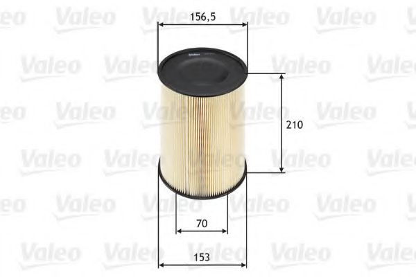 Filtru aer VOLVO S40 II (MS) (2004 - 2016) VALEO 585653 piesa NOUA