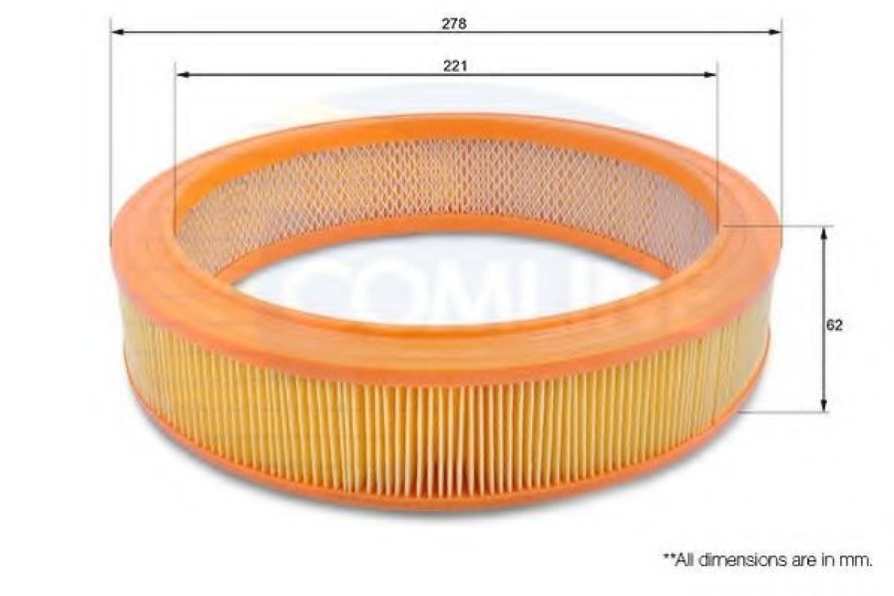 Filtru aer VW CADDY II Caroserie (9K9A) (1995 - 2004) COMLINE EAF013 piesa NOUA