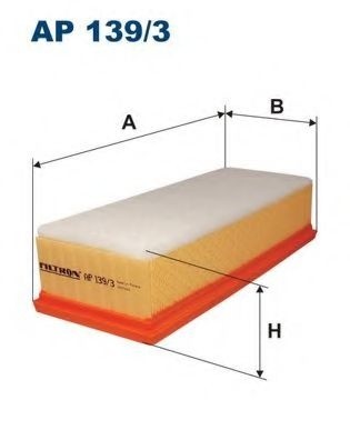 Filtru aer VW CADDY III Combi (2KB, 2KJ, 2CB, 2CJ) (2004 - 2016) FILTRON AP139/3 piesa NOUA