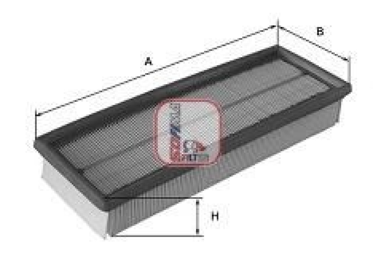 Filtru aer VW PASSAT Variant (3C5) (2005 - 2011) SOFIMA S 2012 A piesa NOUA