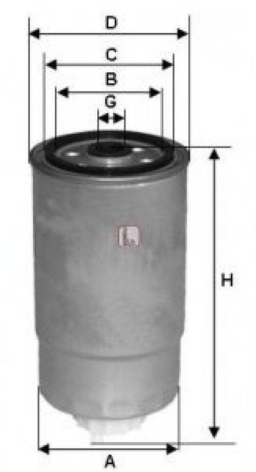 Filtru combustibil ALFA ROMEO 146 (930) (1994 - 2001) SOFIMA S 8501 NR piesa NOUA