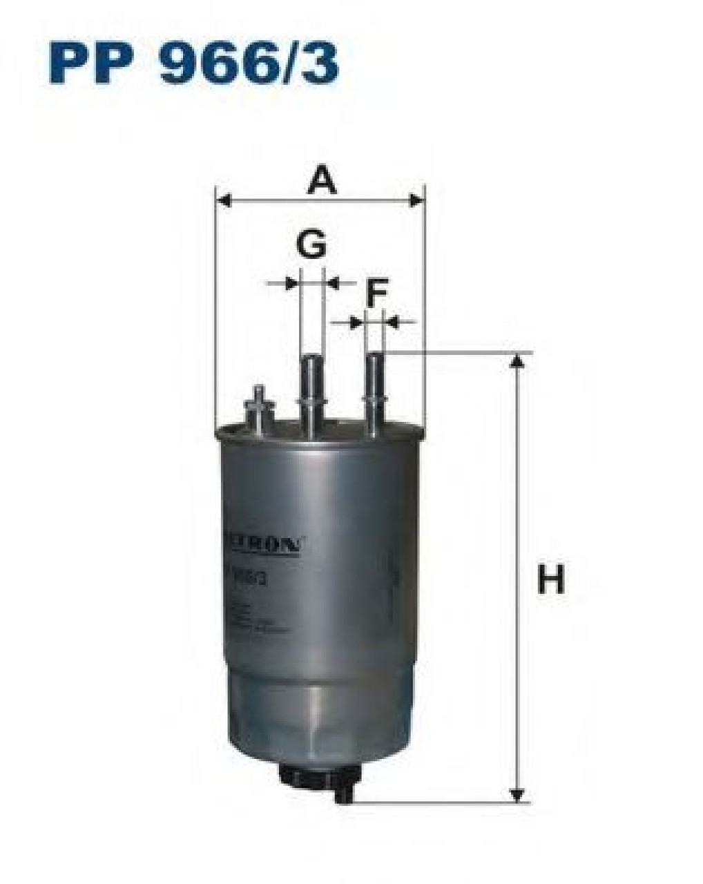 Filtru combustibil ALFA ROMEO 159 Sportwagon (939) (2006 - 2011) FILTRON PP966/3 piesa NOUA