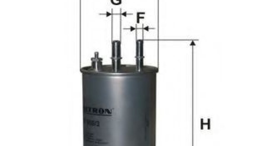 Filtru combustibil ALFA ROMEO SPIDER (939_, 939) (2006 - 2010) FILTRON PP966/3 piesa NOUA