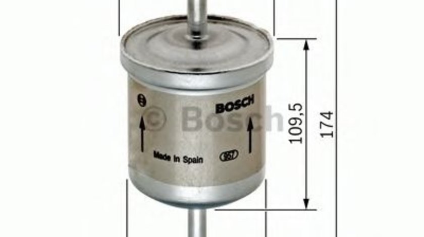 Filtru combustibil AUDI A4 (8E2, B6) (2000 - 2004) BOSCH 0 450 905 318 piesa NOUA