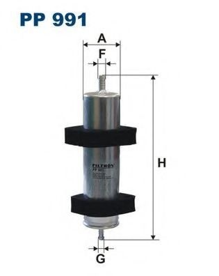 Filtru combustibil AUDI A4 (8K2, B8) (2007 - 2015) FILTRON PP991 piesa NOUA