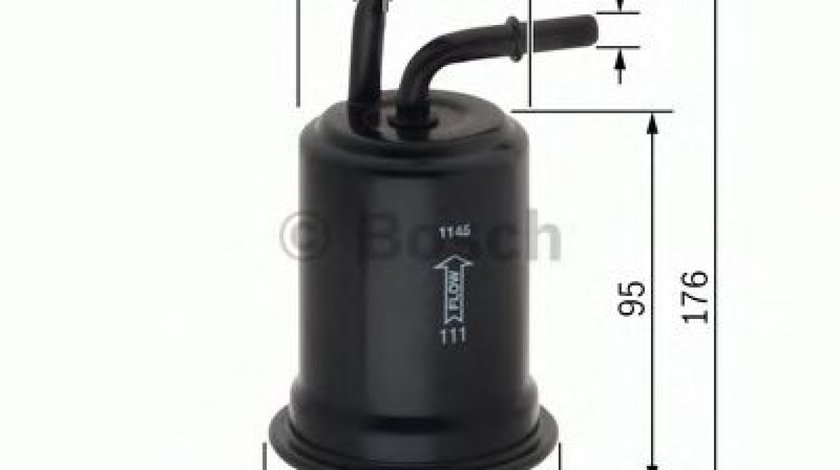 Filtru combustibil AUDI A4 Cabriolet (8H7, B6, 8HE, B7) (2002 - 2009) BOSCH F 026 403 012 piesa NOUA